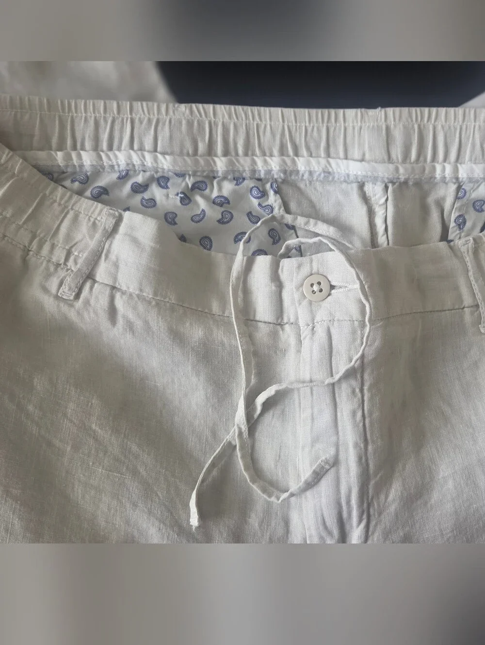 Daniel Cremieux Ivory Pants Men's